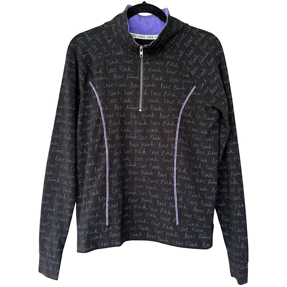 VS PINK Yoga | 3/4 Zip Up | Medium - Picture 1 of 6